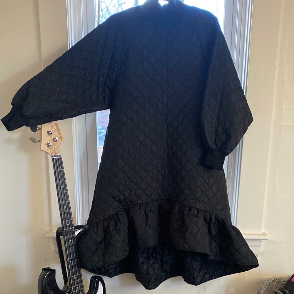 *New with Tags* Black Quilted High/Low Dress